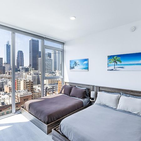 Top Floor High Rise 3 Bed Dtla Skyscraper Penthouse 로스앤젤레스 외부 사진