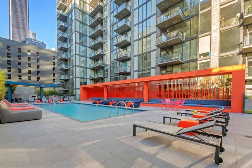 Top Floor High Rise 3 Bed Dtla Skyscraper Penthouse 로스앤젤레스 외부 사진