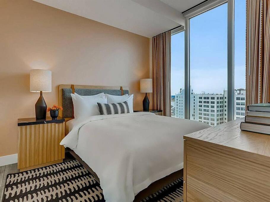 Top Floor High Rise 3 Bed Dtla Skyscraper Penthouse 로스앤젤레스 외부 사진