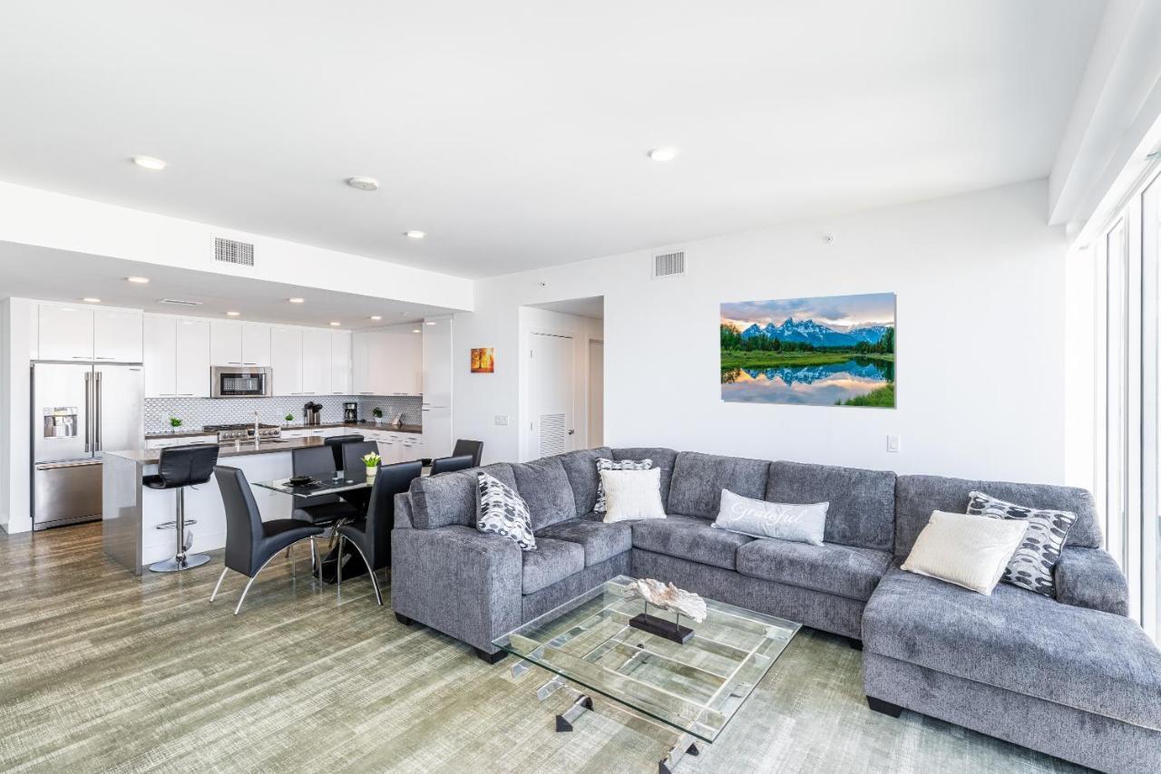 Top Floor High Rise 3 Bed Dtla Skyscraper Penthouse 로스앤젤레스 외부 사진