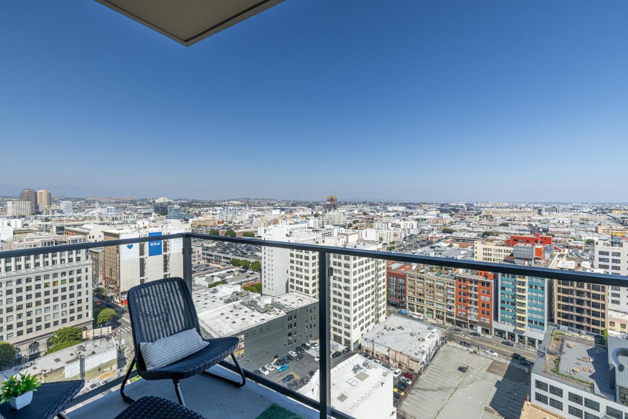 Top Floor High Rise 3 Bed Dtla Skyscraper Penthouse 로스앤젤레스 외부 사진